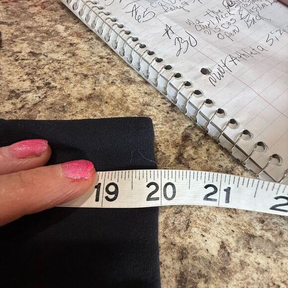 Athleta Black Wide Leg Pants Flowy Comfort - Picture 6 of 10